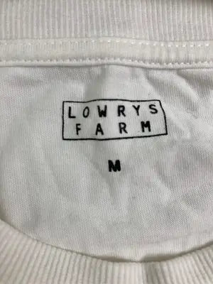 LOWRYS FARM/ローリーズファーム/Tシャツ/カットソー/トップス/ホワイト/M