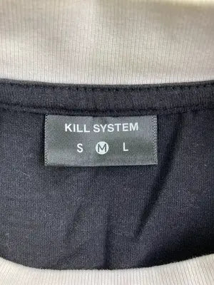 KILL SYSTEM/Tシャツ/カットソー/トップス/ブラック/M