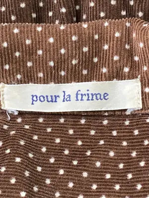 pour la frime/シャツ/ブラウス/トップス/ブラウン