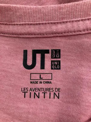 UNIQLO UT/ユニクロユーティー/Tシャツ/カットソー/トップス/ピンク/L