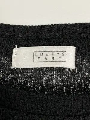 LOWRYS FARM/ローリーズファーム/Tシャツ/カットソー/トップス/ブラック/F