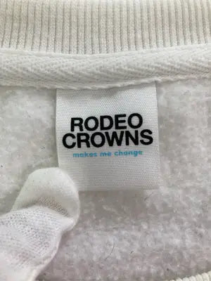 RODEO CROWNS/ロデオクラウンズ/スウェット/トップス/ホワイト/FREE
