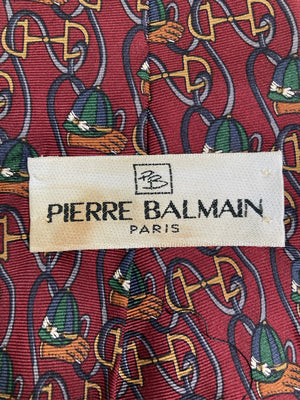 pierre balmain/ピエールバルマン/ネクタイ/ファッション雑貨/レッド