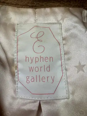 E hyphen world gallery/イーハイフンワールドギャラリー/ピーコート/ジャケット/アウター/ブラウン/F