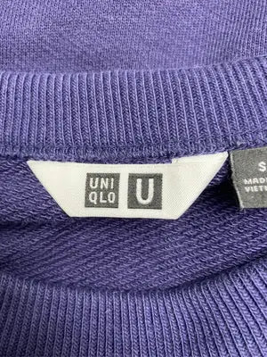 UNIQLO U/ユニクロユー/スウェット/トップス/パープル/S
