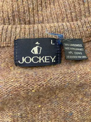 JOCKEY/ニット/セーター/トップス/ブラウン/L