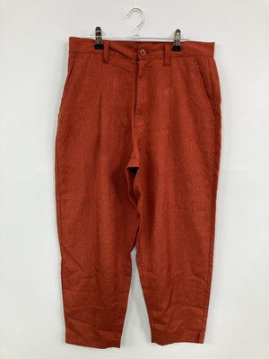 Beno/ビーノ/スラックス/パンツ/ブラウン/M