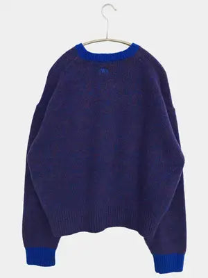 UNIQLO JW Anderson/ユニクロジェイダブリューアンダーソン/ニット/セーター/トップス/パープル/L