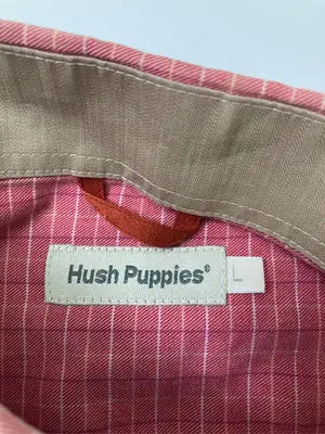 Hush Puppies/ハッシュパピー/シャツ/ブラウス/トップス/レッド/L