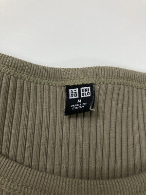 UNIQLO/ユニクロ/Tシャツ/カットソー/トップス/ブラウン/M