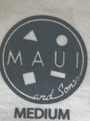 MAUI/Tシャツ/カットソー/トップス/アイボリー/M