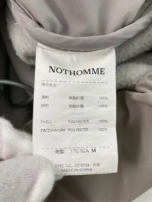 Nothomme/マウンテンパーカー/ジャケット/アウター/ベージュ/M