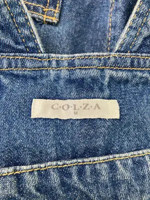 COLZA/コルザ/つなぎ/オールインワン/オールインワン・サロペット/スカイブルー/M
