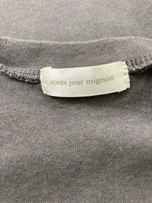 apres jour mignon/アプレジュールミニョン/Tシャツ/カットソー/トップス/ブラック/F