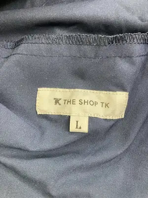 THE SHOP TK/ザショップティーケー/シャツ/ブラウス/トップス/ネイビー/L