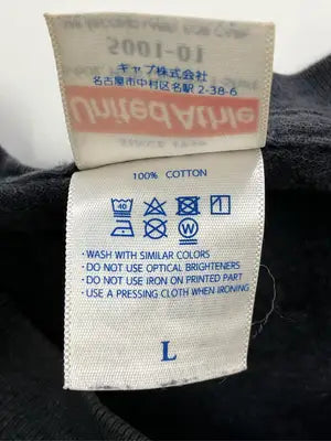 United Athle/ユナイテッドアスレ/Tシャツ/カットソー/トップス/ブラック/L