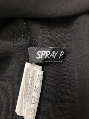 SPRAY PREMIUM/スプレイプレミアム/シャツ/ブラウス/トップス/ブラック/M