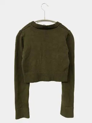 ZARA/ザラ/ニット/セーター/トップス/カーキ/USA S