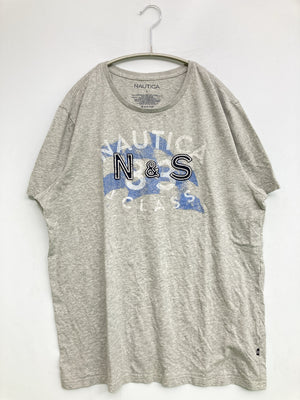 NAUTICA/ノーティカ/Tシャツ/カットソー/トップス/グレー/L