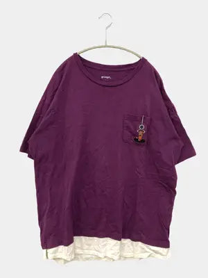 graniph/グラニフ/Tシャツ/カットソー/トップス/パープル/L