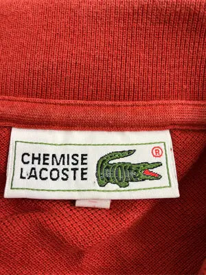 CHEMISE LACOSTE/シュミーズラコステ/ポロシャツ/トップス/レッド/4