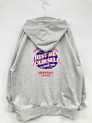 VEHEMENT/パーカー/トップス/グレー/L  バスト86～94　　身長154～162