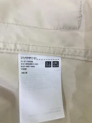 UNIQLO/ユニクロ/トレンチコート/ジャケット/アウター/ベージュ/M