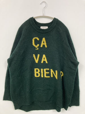SIMPLICITE/サンプリシテ/ニット/セーター/トップス/グリーン/F