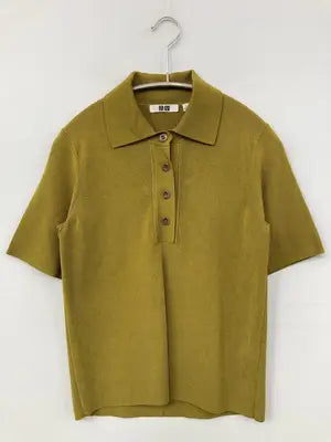UNIQLO/ユニクロ/ポロシャツ/トップス/カーキ/L