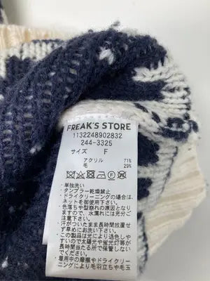 FREAK'S STORE/フリークスストア/ニット/セーター/トップス/アイボリー/F