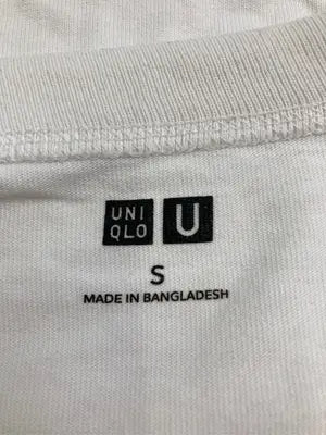 UNIQLO U/ユニクロユー/Tシャツ/カットソー/トップス/ホワイト/S
