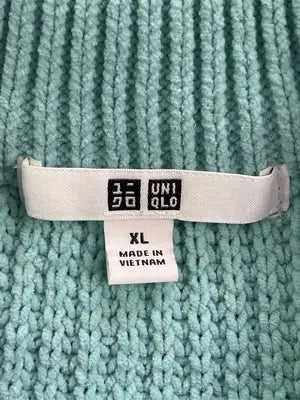 UNIQLO/ユニクロ/ニット/セーター/トップス/グリーン/XL