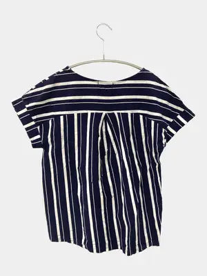 kuu:/Tシャツ/カットソー/トップス/ネイビー/L