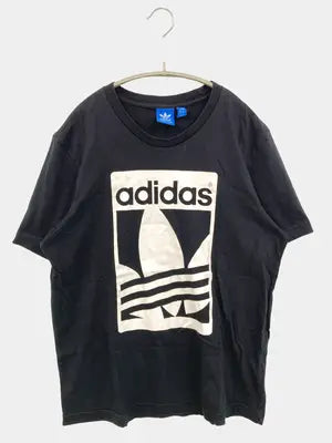 adidas/アディダス/Tシャツ/カットソー/トップス/ブラック/M