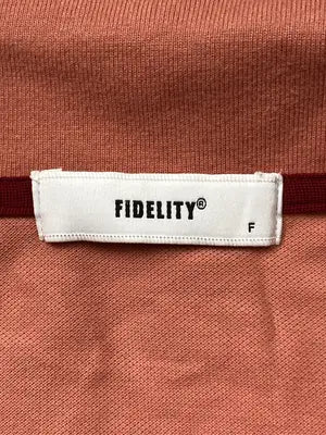 FIDELITY/フィデリティ/ポロシャツ/トップス/オレンジ/F