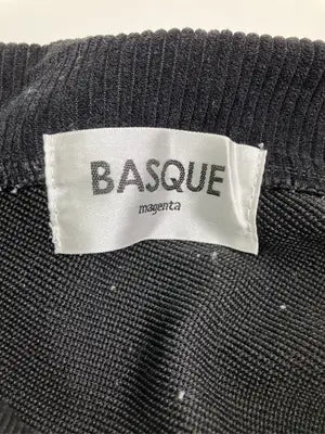 BASQUEmagenta/スウェット/トップス/ブラック/L