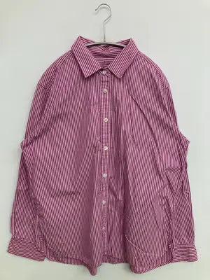 無印良品/ムジルシリョウヒン/シャツ/ブラウス/トップス/ピンク/XL