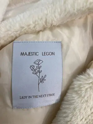 MAJESTIC LEGON/マジェスティックレゴン/ダウンジャケット/コート/ジャケット/アウター/アイボリー/M