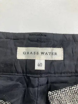 GRASS WATER/スラックス/パンツ/グレー/40