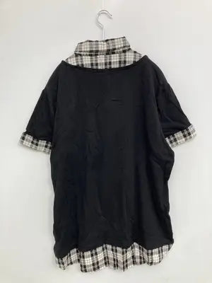 ELLEALLO/Tシャツ/カットソー/トップス/ブラック/5L