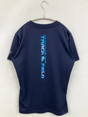 asics/アシックス/Tシャツ/カットソー/トップス/ネイビー/S