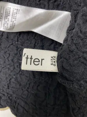 Shel'tter/シェルター/Tシャツ/カットソー/トップス/ブラック/F
