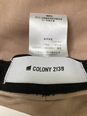 COLONY 2139/コロニートゥーワンスリーナイン/キャスケット/帽子/ベージュ/FREE