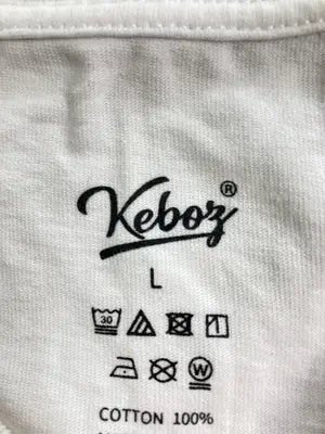 Keboy/Tシャツ/カットソー/トップス/ホワイト/L
