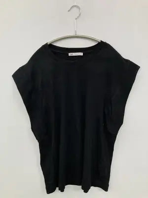 ZARA/ザラ/Tシャツ/カットソー/トップス/ブラック/S