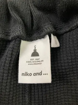 niko and .../ニコアンド/その他パンツ/パンツ/ブラック/3