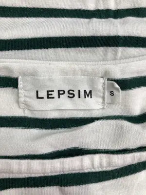 LEPSIM/レプシィム/Tシャツ/カットソー/トップス/ブラック/S