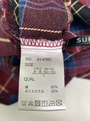 SUREVE/シュリーブ/シャツ/ブラウス/トップス/レッド/L