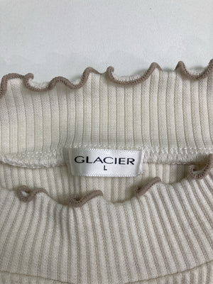 GLACIER/グラシア/ニット/セーター/トップス/アイボリー/L
