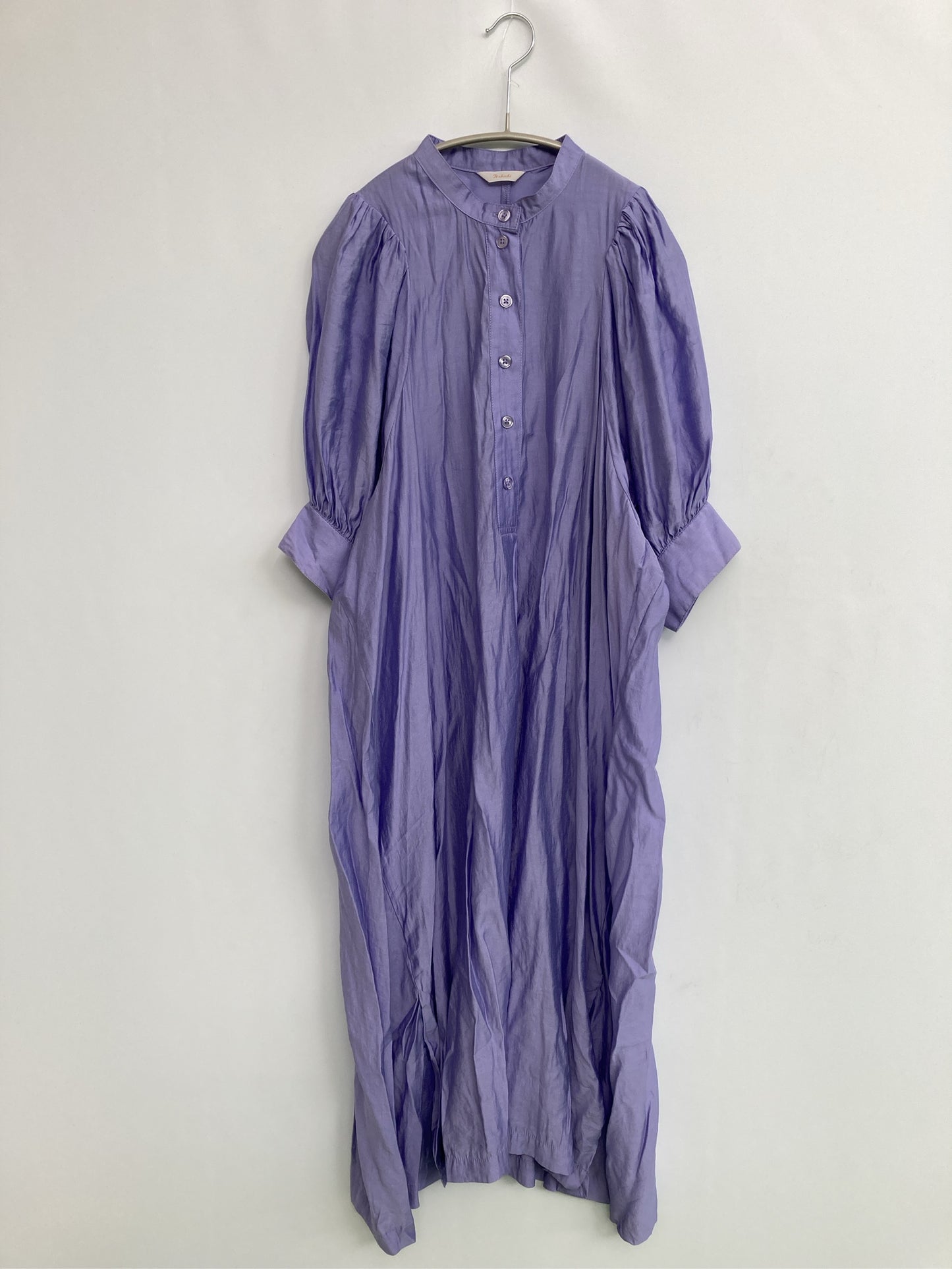 Te chichi/テチチ/シャツワンピース/ワンピース/ドレス/パープル/フリー
